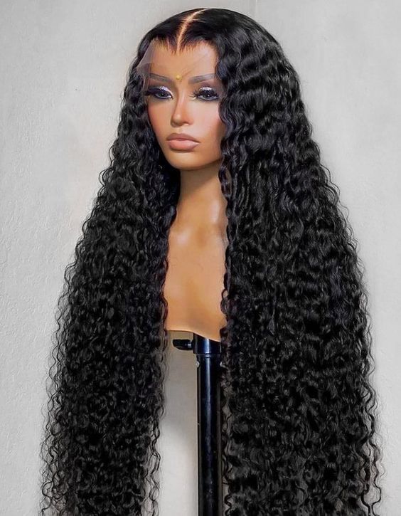 Curly Hair 4x4 HD Closure Wig 180% Density