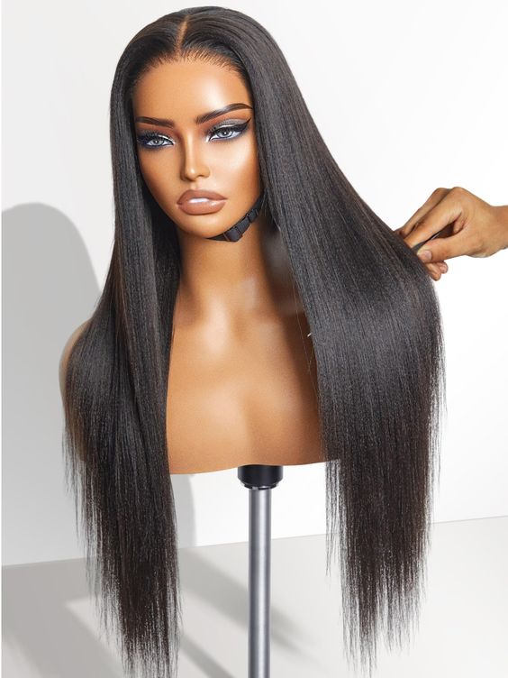 Straight Hair 5x5 HD Lace Closure Wig 180% Density