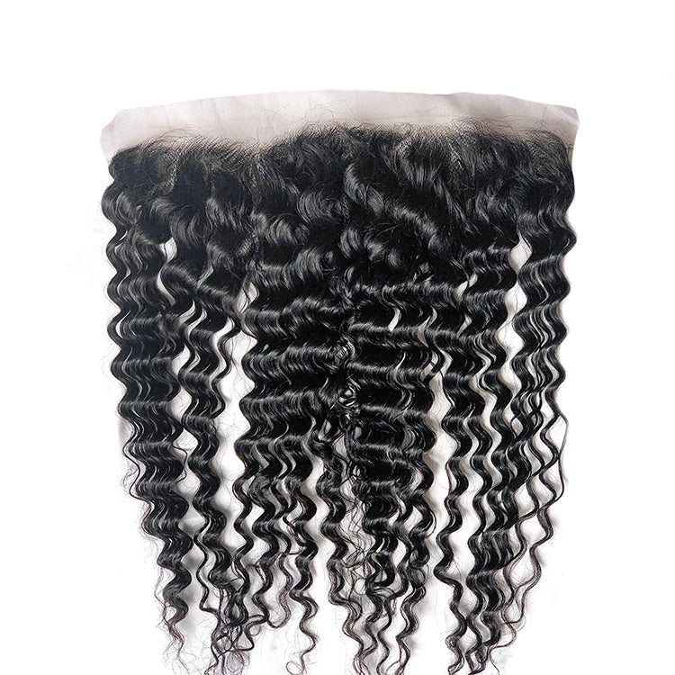 10A 13x4 HD Lace Frontal Deep Wave Virgin Hair