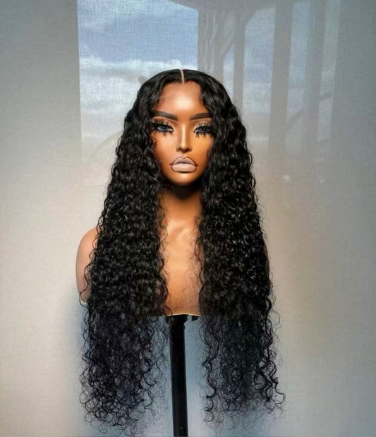 Deep Wave 5x5 HD Lace Closure Wig 180% Density